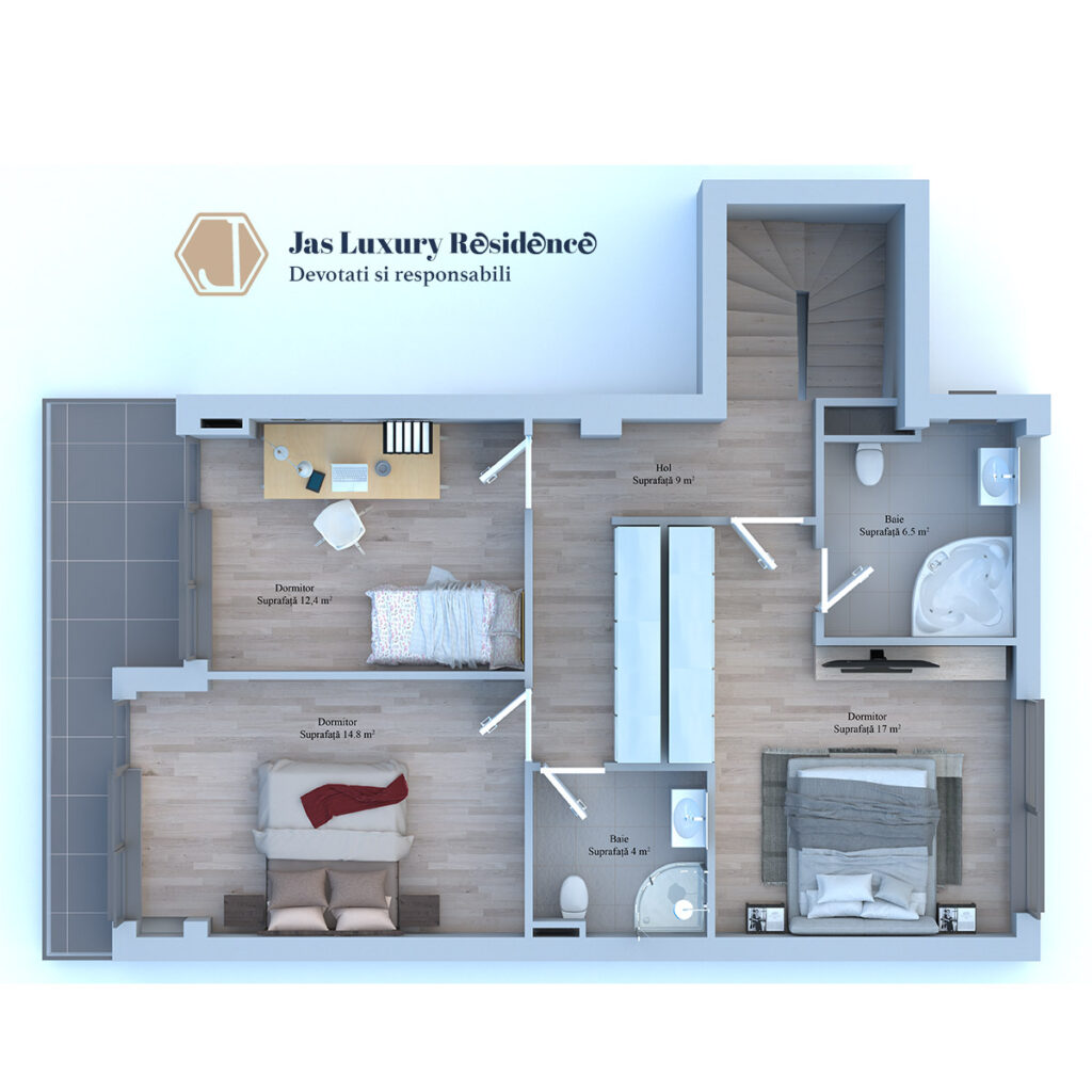 JAS Residence Apartament Tip Duplex 1